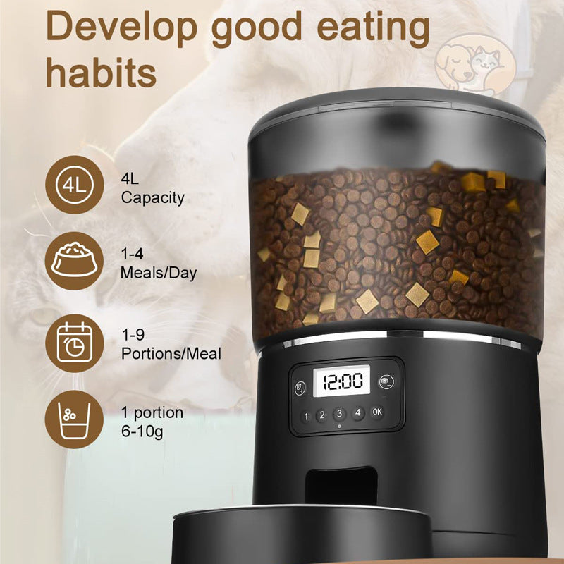 Large-Capacity Gadgeteer Smart App Remote Feeder
