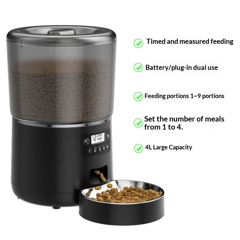 Large-Capacity Gadgeteer Smart App Remote Feeder