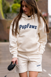 PupFaws Joggers Shorts – Organic Cotton French Terry, Side & Welt Pockets