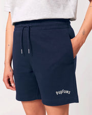 PupFaws Joggers Shorts – Organic Cotton French Terry, Side & Welt Pockets